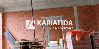 Московская строительная компания Кариатида-СТРОЙ - монтаж кирпичной кладки.